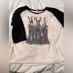 Baseball tee hocus pocus vogue edition